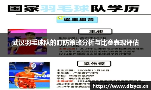 武汉羽毛球队的盯防策略分析与比赛表现评估